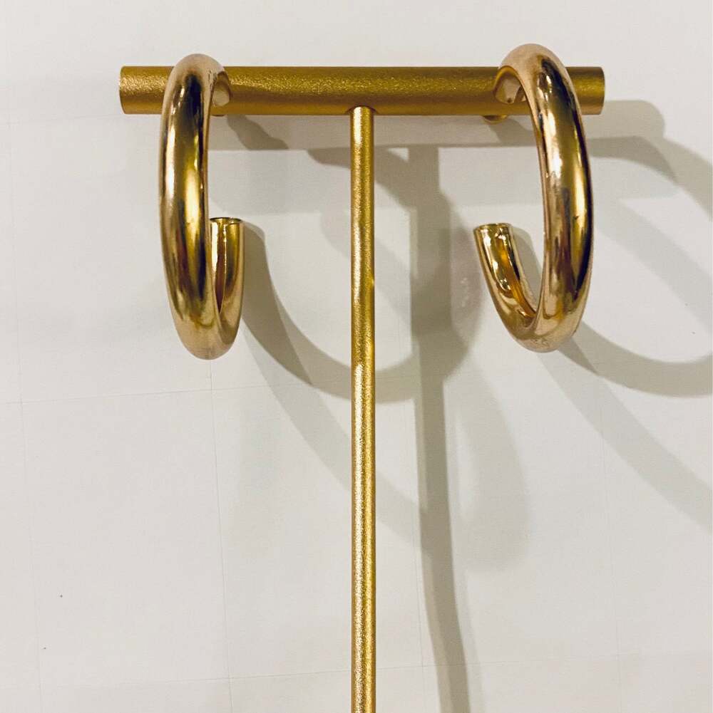 Chunky Hoop Earrings